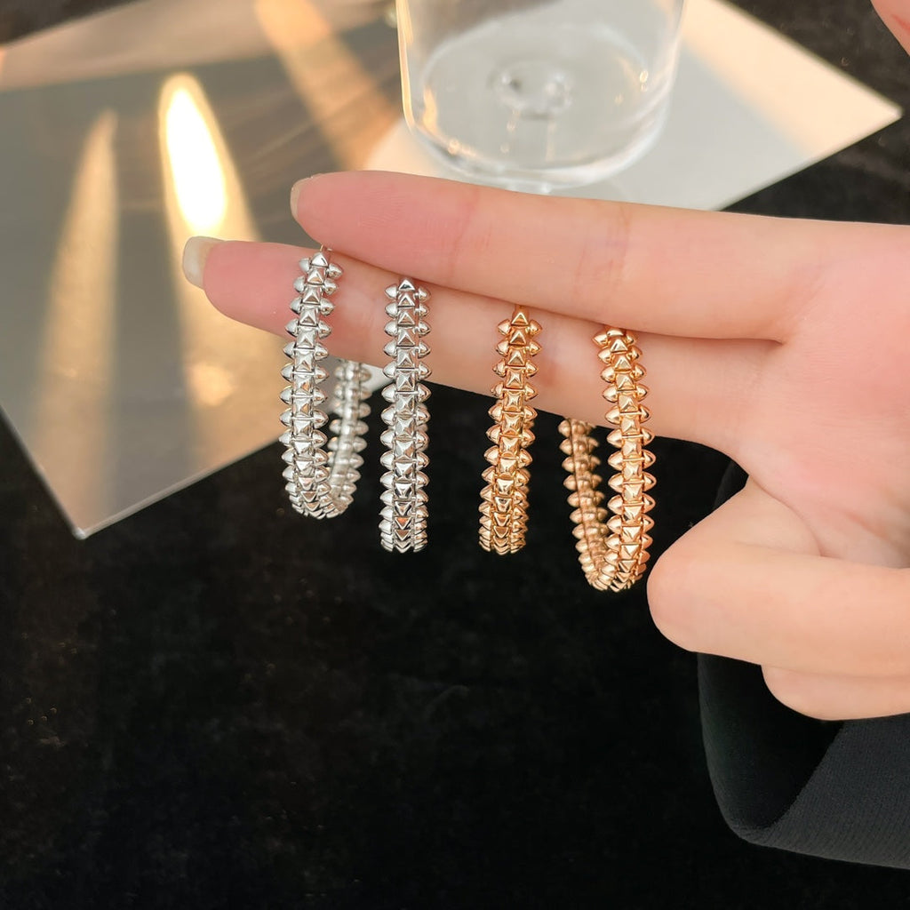 CARTIER CLASH HOOP EARRINGS