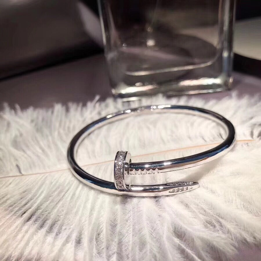 CARTIER JUSTE BRACELET 3.5MM DIAMONDS