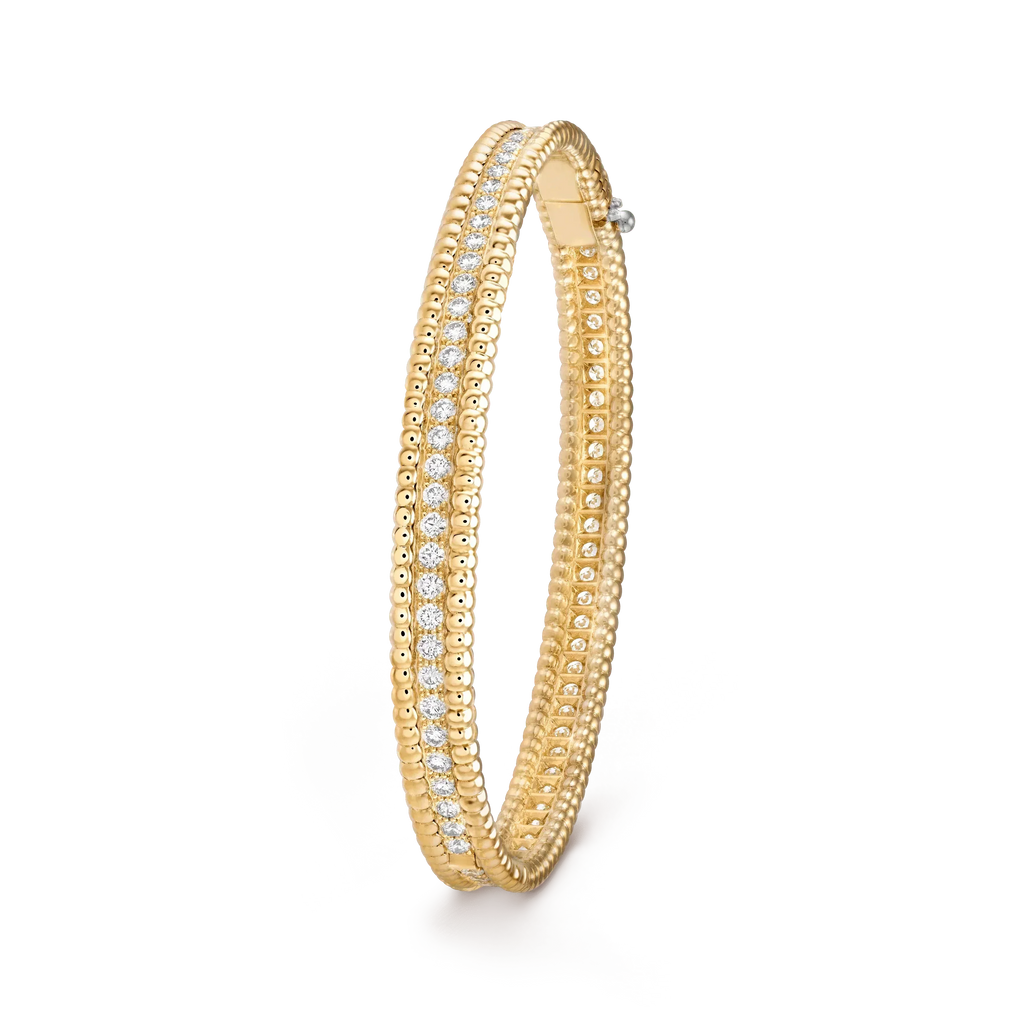 VCA PERLEE DIAMONDS BRACELET 1 ROW